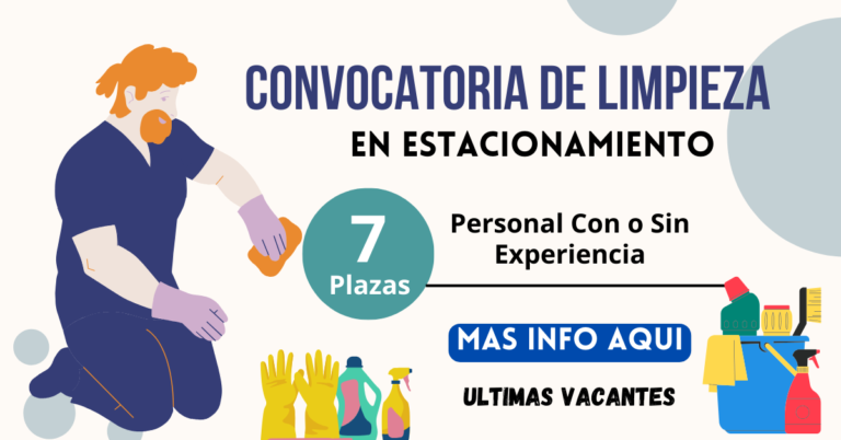 Limpieza de playas de estacionamientos