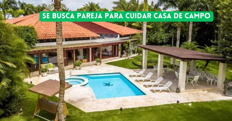 Se Busca Cuidador de Casas de Campo